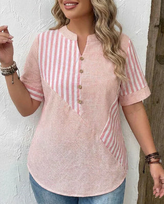 Frankie | Soft Striped Blouse