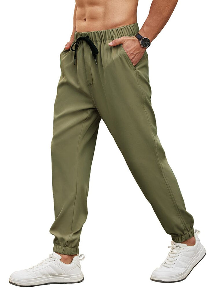 Regular Fit Elastic Waistband Jogger Pants (US Only)
