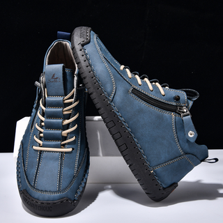 Christian | Men's Nubuck Shoes With Zip