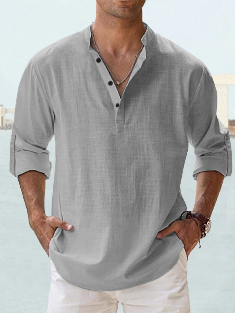 Flynn | Breathable Linen Shirt