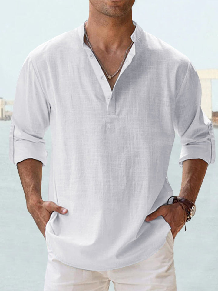Flynn | Breathable Linen Shirt