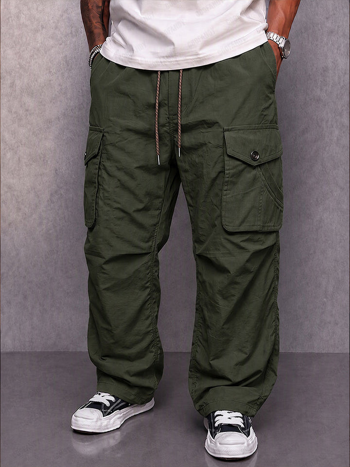 Practical Multi-Pocket Streetwear Cargo Pants