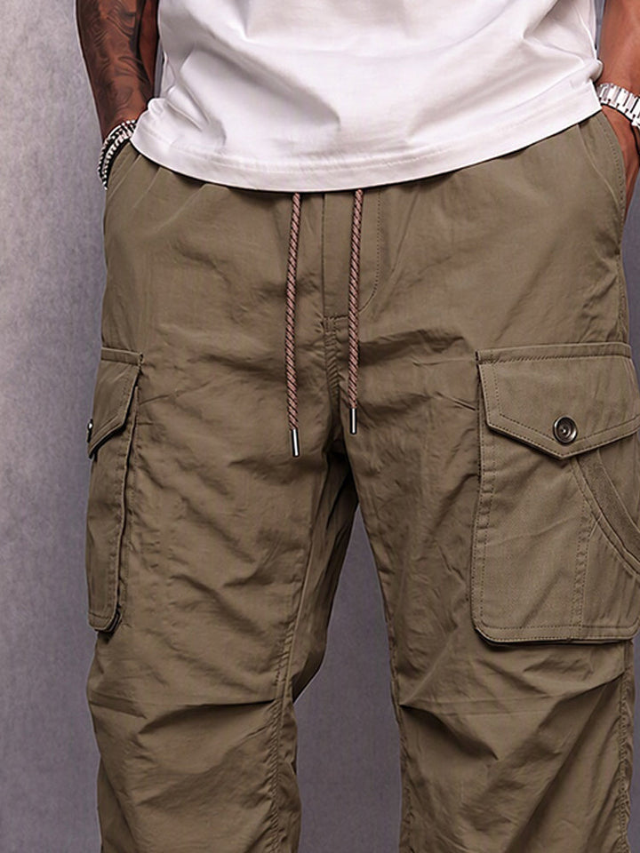 Practical Multi-Pocket Streetwear Cargo Pants