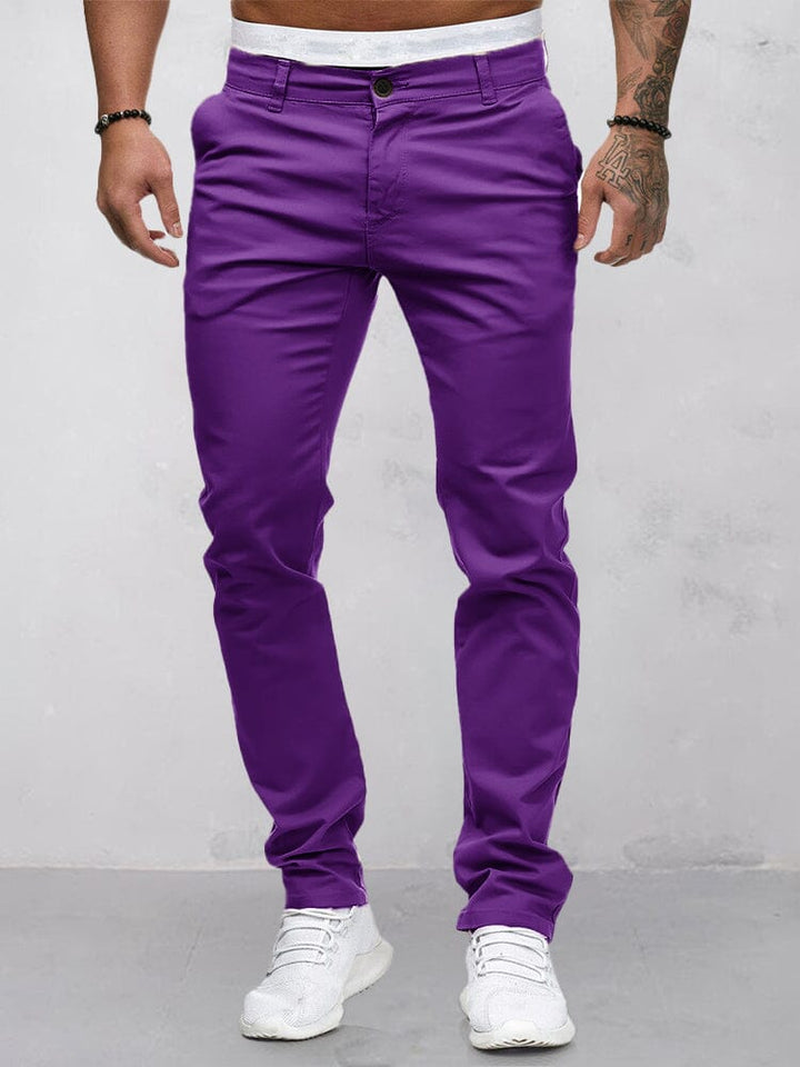 Casual Cozy Solid Pants