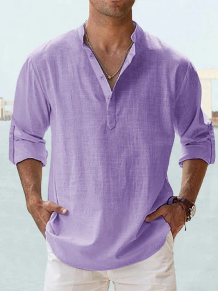 Flynn | Breathable Linen Shirt