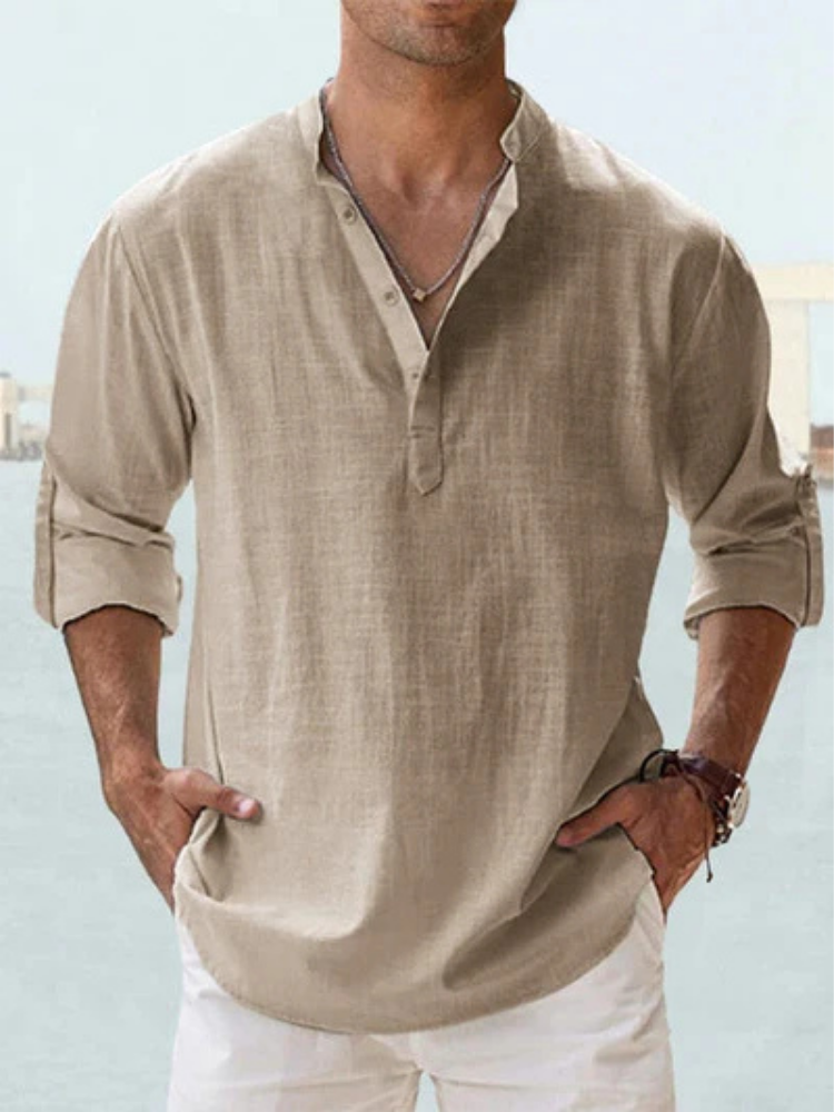 Flynn | Breathable Linen Shirt