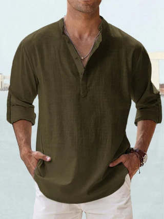 Flynn | Breathable Linen Shirt